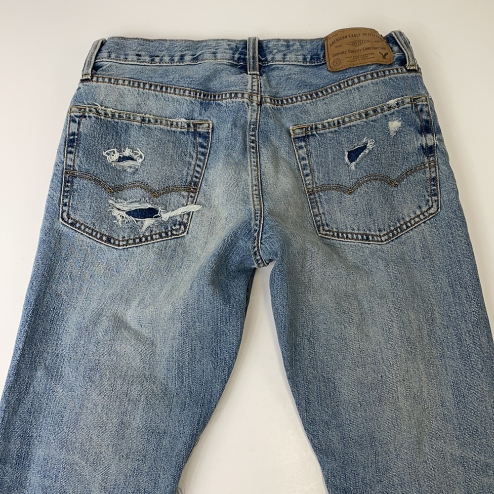 American Eagle outfitters size 30 x 32 slim jeans - Picture 4 of 8